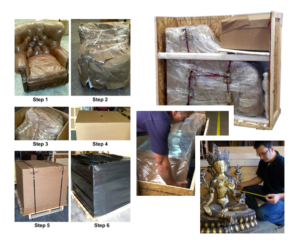 Custom Packing - Crates, Foam, Packaging